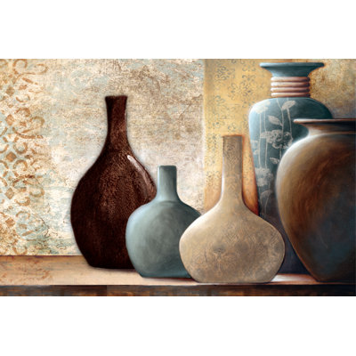 Soft Warm Vessels 2 - Wrapped Canvas Print