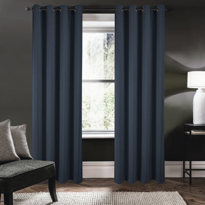 Fitnat 100% Blackout Window Curtain Panel