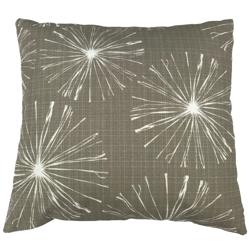 Coussin intérieur / extérieur Sparks Sparks, 20 po x 20 po, Huître