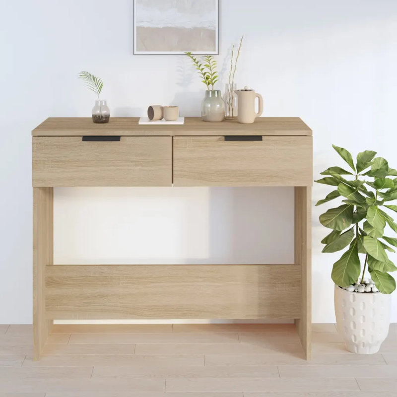 Johnath 90cm Console Table, Sonoma Oak