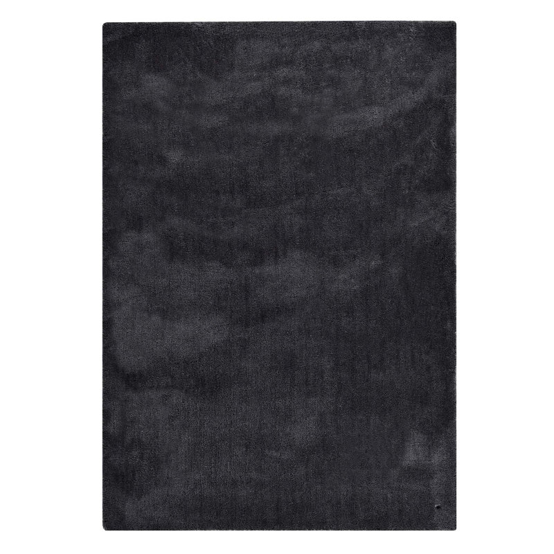Solid Colour Hand Woven Area Rug, Rectangle 65 x 135cm