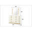Commode 8 tiroirs La Pierre