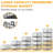 4-Tier Stackable Closet Organizer Shelf Foldable Metal Storage Bins