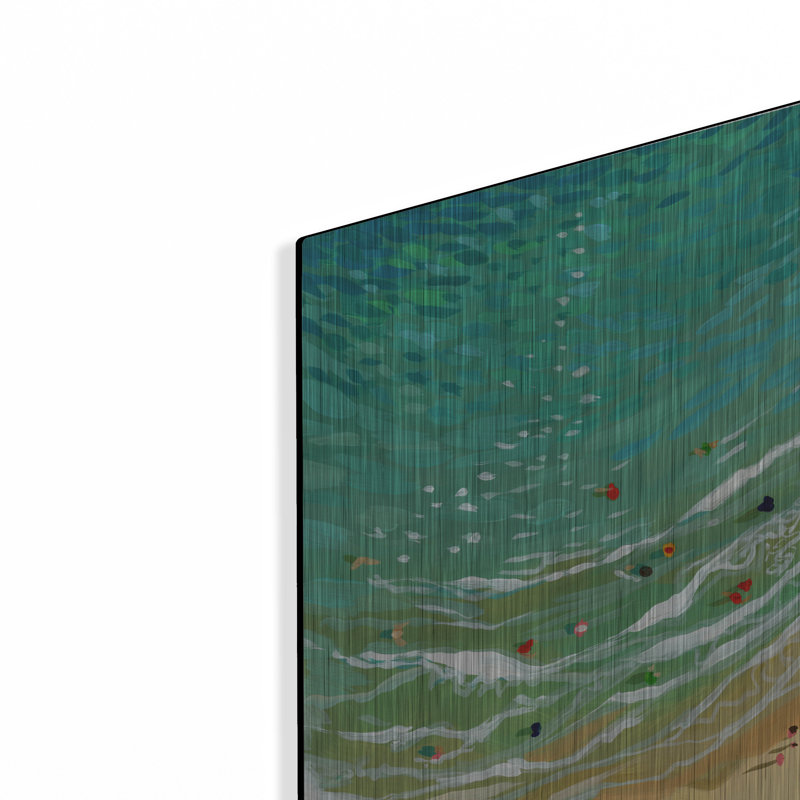 «Aérien Beach 4» par Brook Page, 12 po x 16 po, H 16 po x l 12 po