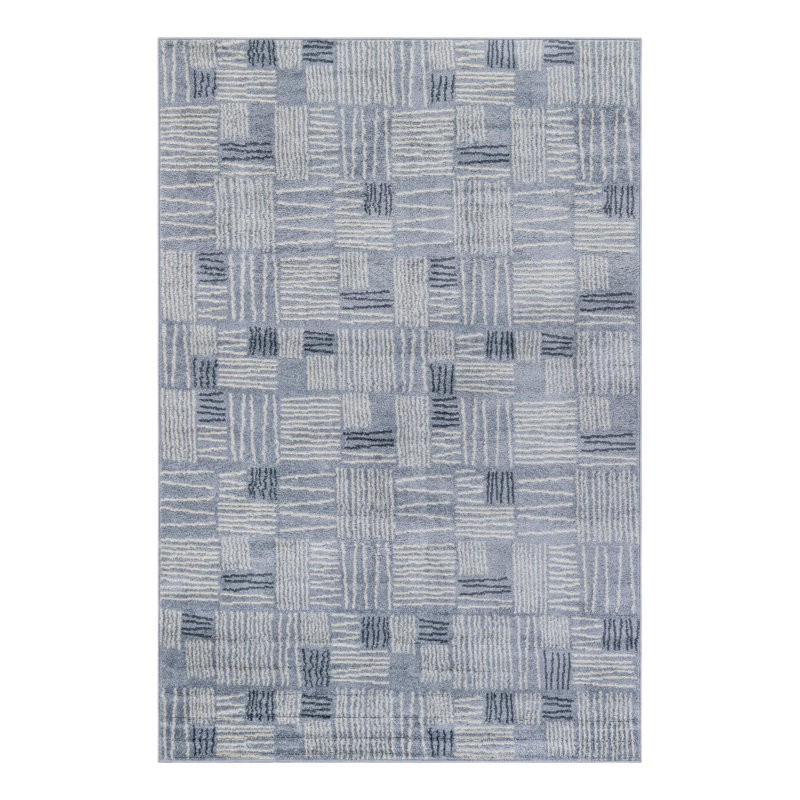 Anaka Geometric Indoor Rug, Rectangle 6'1" x 9'