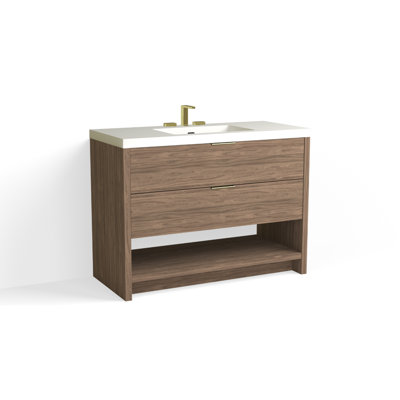 Vue 48" W Freestanding Single Bathroom Vanity