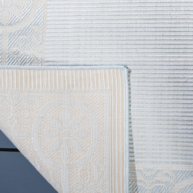 Tapis d'intérieur / extérieur lavable à la machine Martha Stewart, Rectangle 5 pi 3 po x 7 pi 6 po