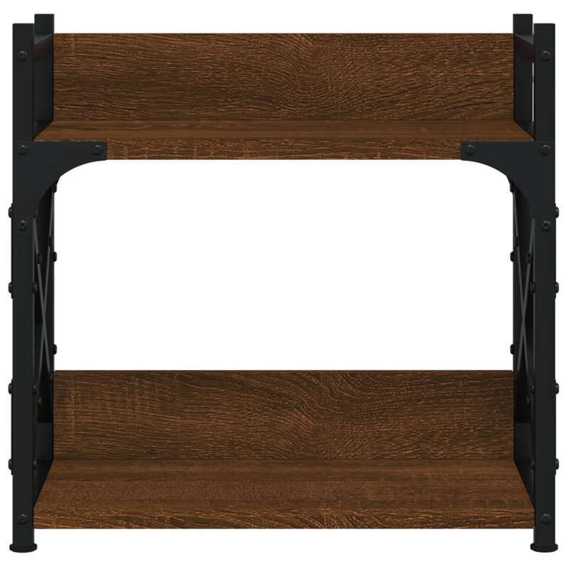 Canion Monitor Stand, Brown Oak