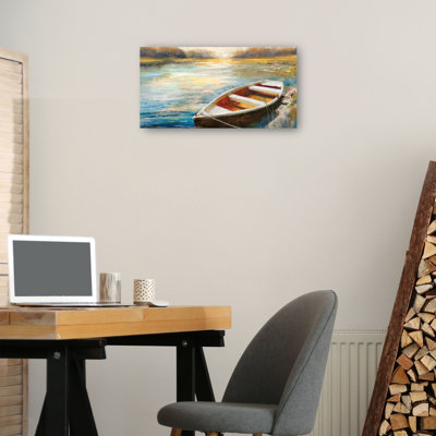 Lake Pause by Studio Arts Canvas Art Print