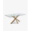 Arya Glass Dining Table-71322027-71322023