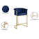 Hani Upholstered Counter Stool with Metal Frame