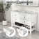 48'' Double Bathroom Vanity Base Only, Sink not Included