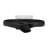 Arbelaez Modern Black Metal Hand Sculpture with Circular Design on White Marble Base 15" for Living Room or Office Decor