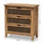 Crantor Fir Solid Wood 29.92 " W 3 - Drawer Dresser