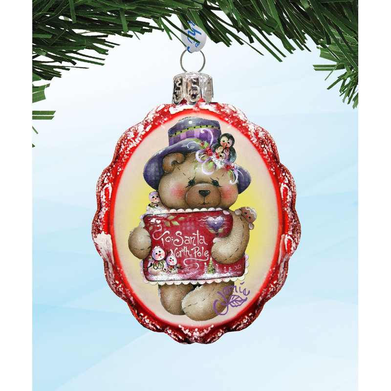 Ensemble d'ornement en forme de souvenir 3 pièces Holiday Splendor