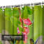 Rideau de douche avec 12 crochets Hummingbirds-1595398594