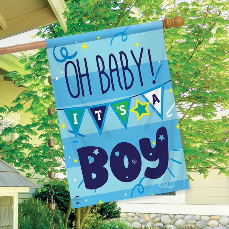 Drapeau de maison pour bébé