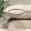 Housse de coussin en coton à pois