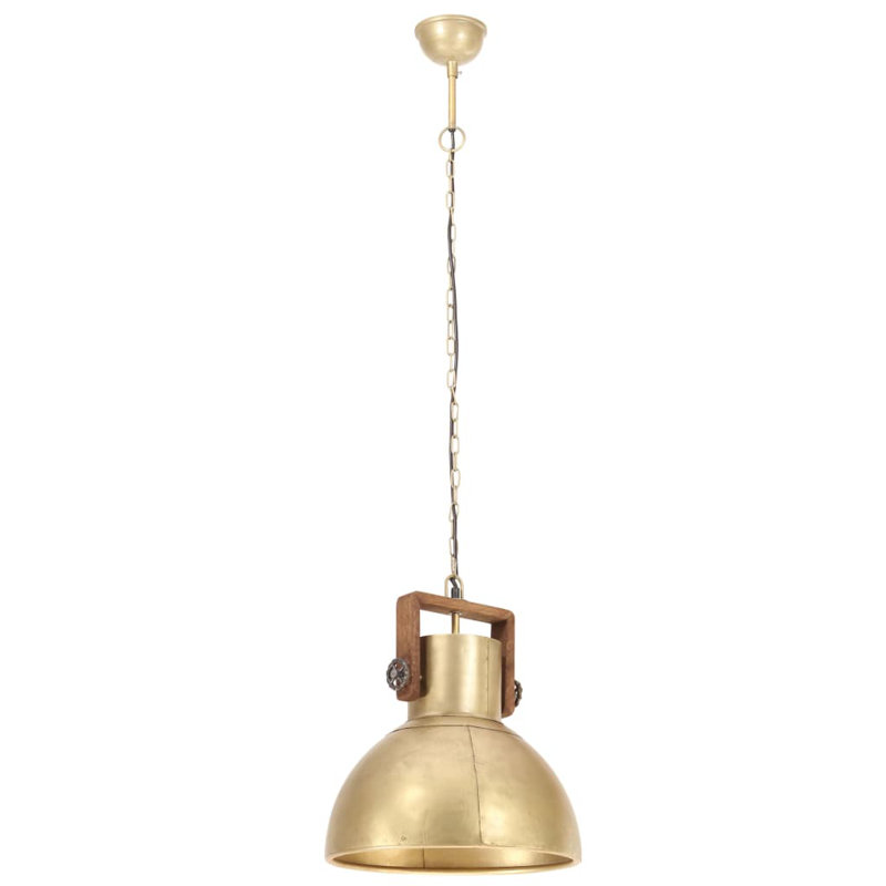 Esmeralda 1 - Light Single Pendant, Brass, 123cm H x 40cm W x 40cm D