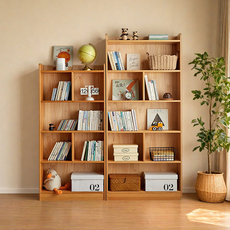 Bibliothèque de rangement à la mode