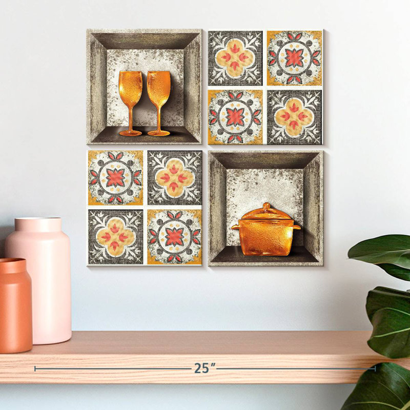 Carreaux de cuisine Fancy, H 18 po x l 18 po