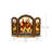 Bacote Metal Fireplace Screen