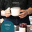 Mikasa Limestone Porcelain Mugs, 360ml, White
