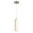 Alazay 1 - Light Brushed Nickel LED Single Pendant