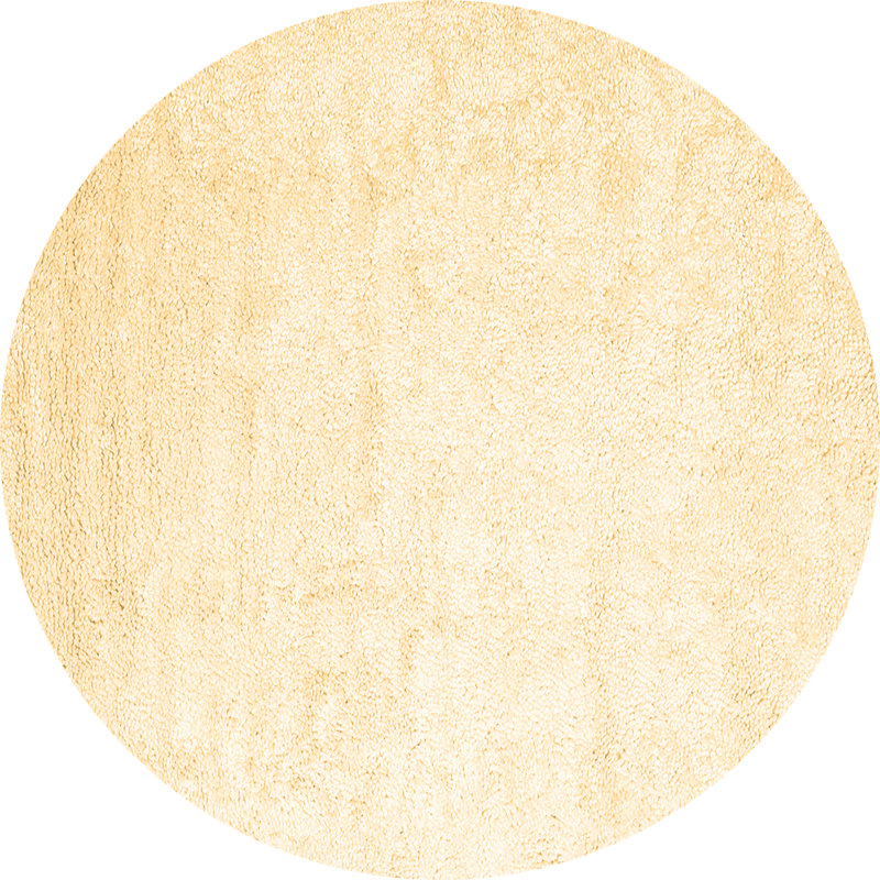 Washable Abstract Indoor Rug, Round 3'