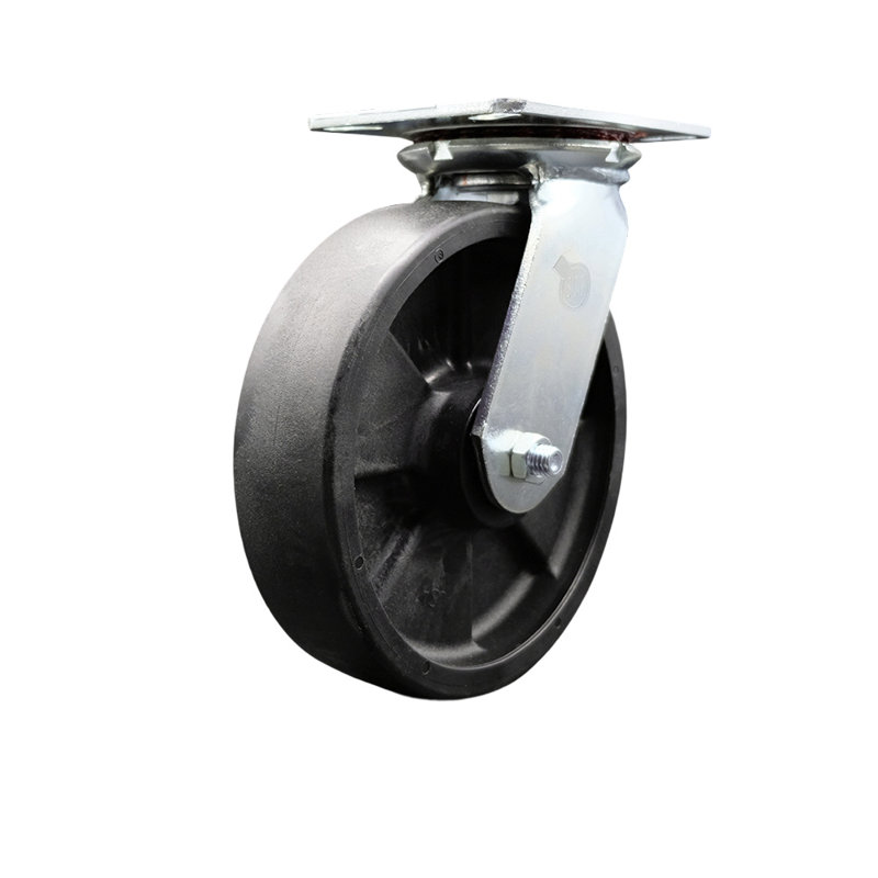 Roulettes pivotantes en nylon robuste