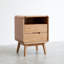 Armoire de chevet en bois massif Pure
