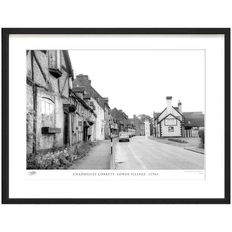 Chaddesley Corbett, Lower Village C1965 by Francis Frith - Single Picture Frame Print, 60cm H x 80cm W x 2.3cm D