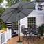 Aaroon 300cm Tilt Market Parasol-57368386
