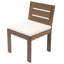 Ensemble de salle à manger 7 pièces en bois d'acacia pour patio, balcon et cour arrière