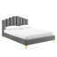 Grand lit plateforme en velours Olivia-1892347228