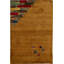 Hand-Knotted High-Quality Gold Area Rug
