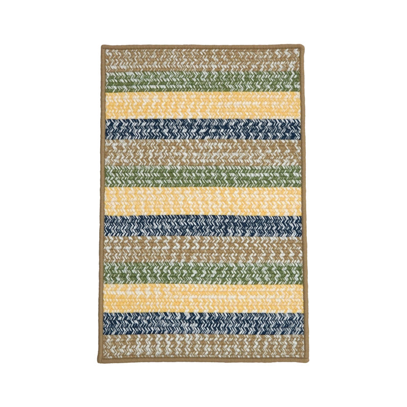 Tapis rectangulaire intérieur / extérieur Mattalyn, Rectangle 10 pi x 13 pi