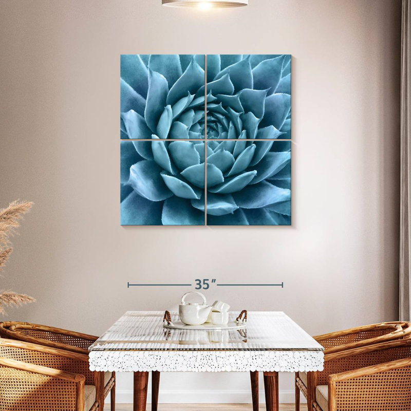 Agave bleu argenté Harnek, H 38 po x l 38 po