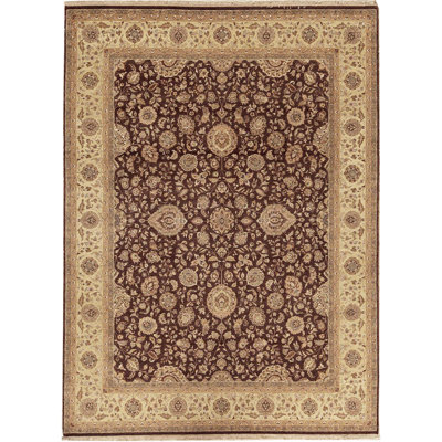 Lamani Hand Knotted Wool Oriental Area Rug
