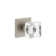 Viaggio Quadrato Rosette Double Dummy with Quadrato Crystal Knob