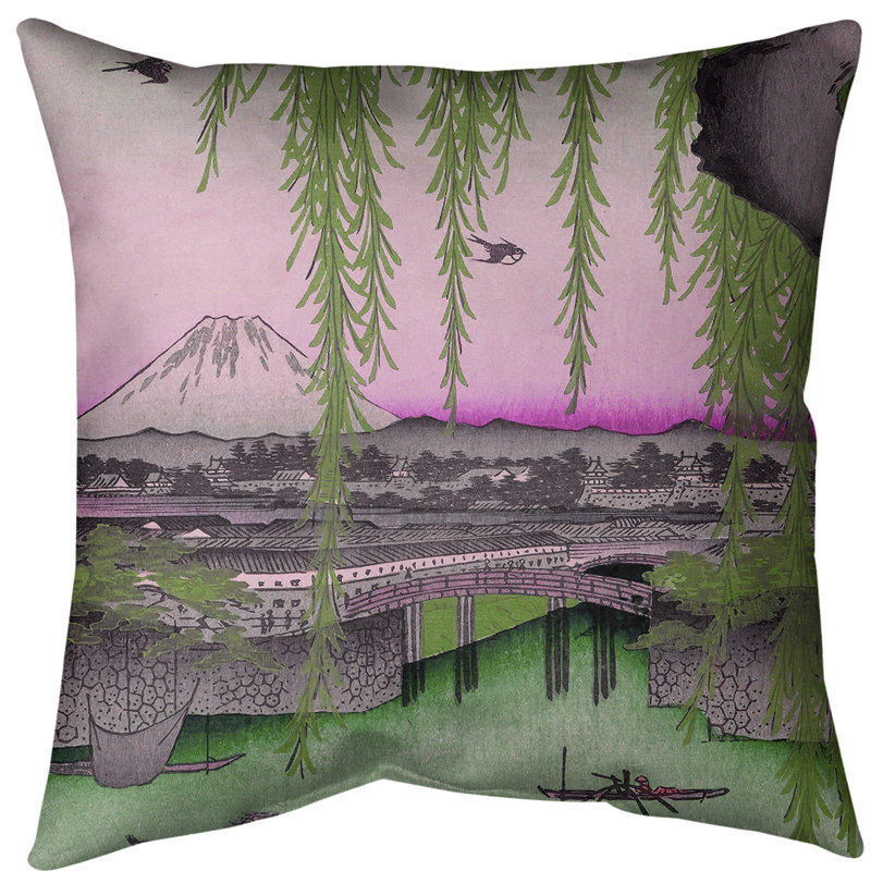 Coussin euro bridge yatsumi, Duvet synthétique, Rose, Polyester filé