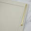 Brushed Brass Slim Square D-Bar Handles-120768036
