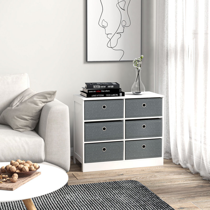 Toughkenamon 72cm W 6 - Drawer Chest of Drawers