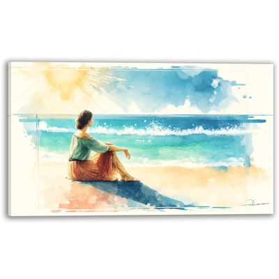 Art mural sur toile Sunlit Serenity
