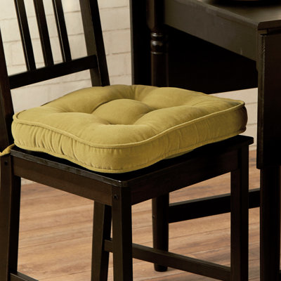 Reversible Microfiber Dining Chair Pad by Winston Porter
