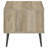 Balboa Distressed Pine Square Engineered Wood Side End Table
