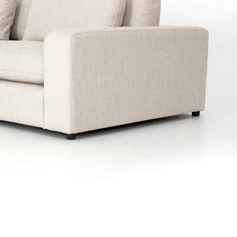Bloor 5-Piece Sectional, 33" H x 170" W x 131" D, Left Arm Facing,  Clairmont Ivory