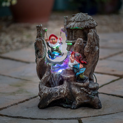 Mosqueda Indoor Outdoor Waterfall Fountain with Lights