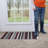 Non-Slip Striped Indoor Doormat-379960681
