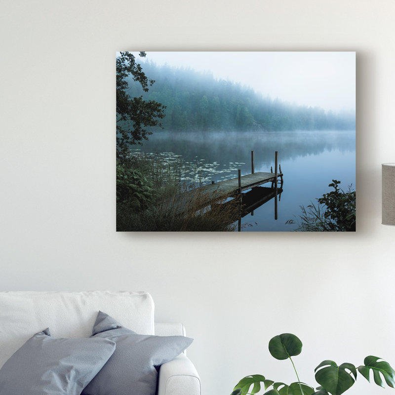 « moody matin », reproduction de photo sur toile tendue, H 35 po x l 47 po x p 2 po